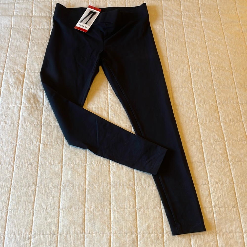 Matty M Wear Everything Leggings Black Medium NEW